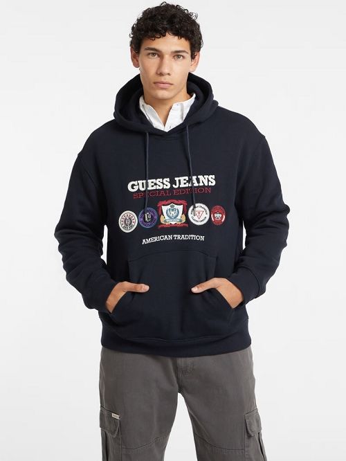 Guess Special Edition Hoodie Albastri | GUESS-SN30962