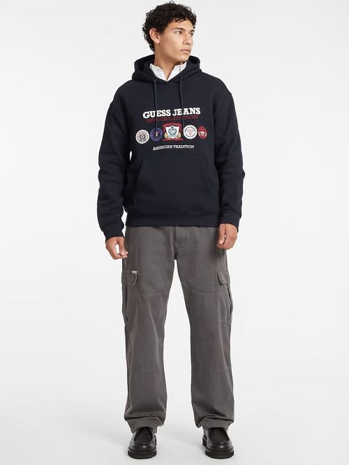Guess Special Edition Hoodie Albastri | GUESS-SN30962