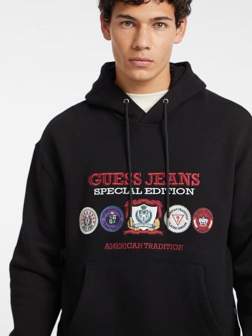 Guess Special Edition Hoodie Negrii | GUESS-SN31014