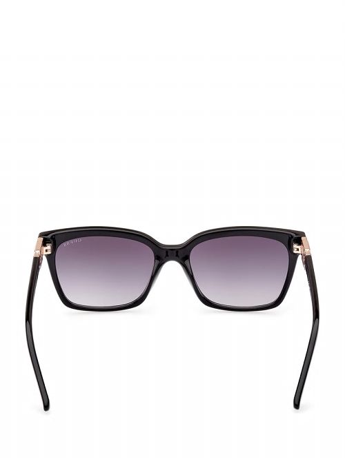 Guess Square Plastic Sunglasses Negrii | GUESS-SN30064