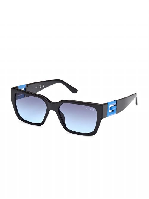 Guess Square Sunglasses and Fabric Chain Set Albastri | GUESS-SN30071