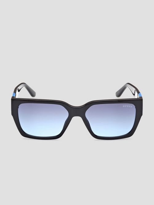 Guess Square Sunglasses and Fabric Chain Set Albastri | GUESS-SN30071