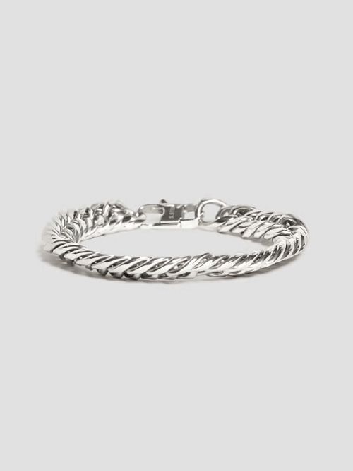 Guess Stainless Steel Chain Bracelet Argintii | GUESS-SN31833