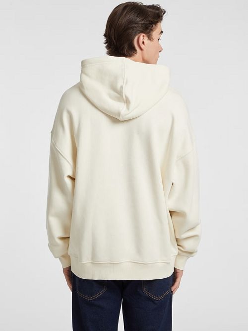 Guess Stamp Logo Hoodie Albi | GUESS-SN30913