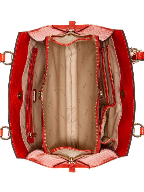 Guess Stephi Girlfriend Satchel Portocalii | GUESS-SN29222
