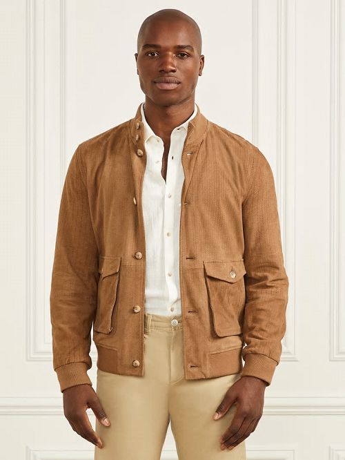 Guess Suede Flight Jacket Maro | GUESS-SN30838