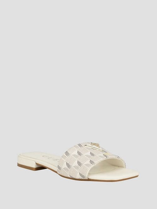 Guess Tamed Triangle Sandals Albi | GUESS-SN29613
