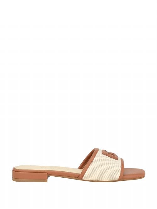 Guess Tampa Signature G Sandals Bej | GUESS-SN29590