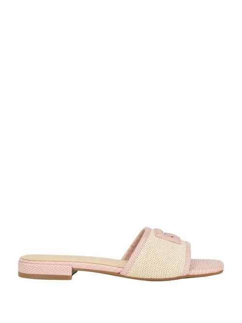 Guess Tampa Signature G Sandals Bej | GUESS-SN29599