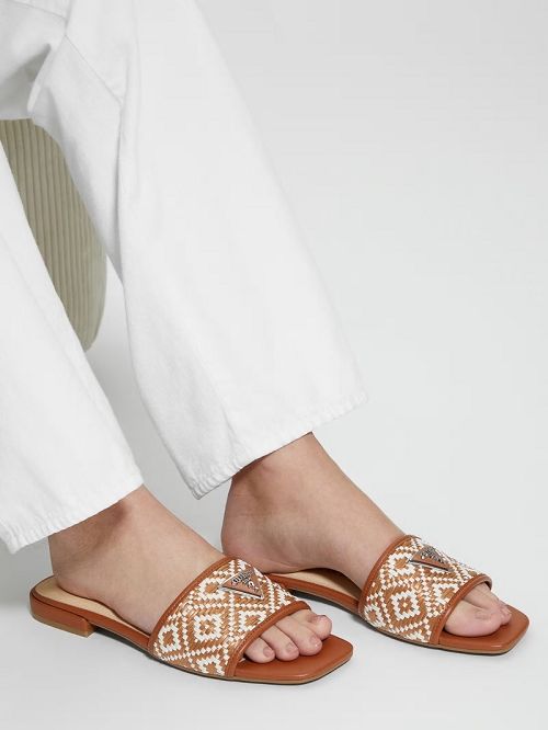 Guess Tamsen Slide Sandals Maro | GUESS-SN29620