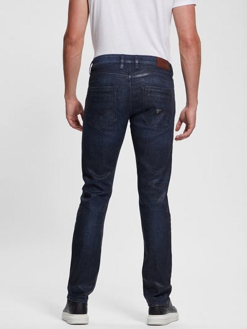 Guess Tapered Zip Pocket Jeans Albastri | GUESS-SN30389