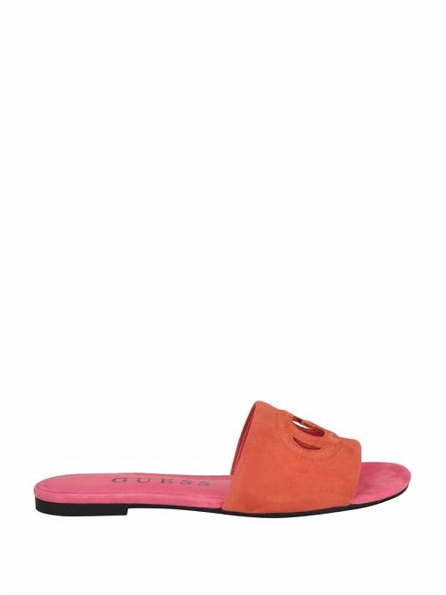 Guess Tashia Cutout Sandals Portocalii | GUESS-SN29671