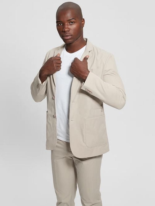 Guess Tech-Stretch Blazer Bej | GUESS-SN30866