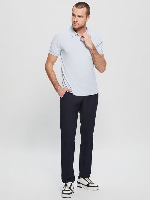 Guess Tech-Stretch Polo Gri | GUESS-SN31186
