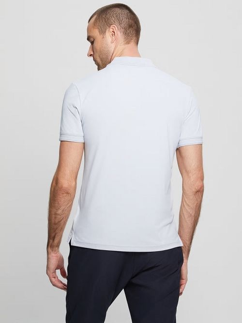 Guess Tech-Stretch Polo Gri | GUESS-SN31186