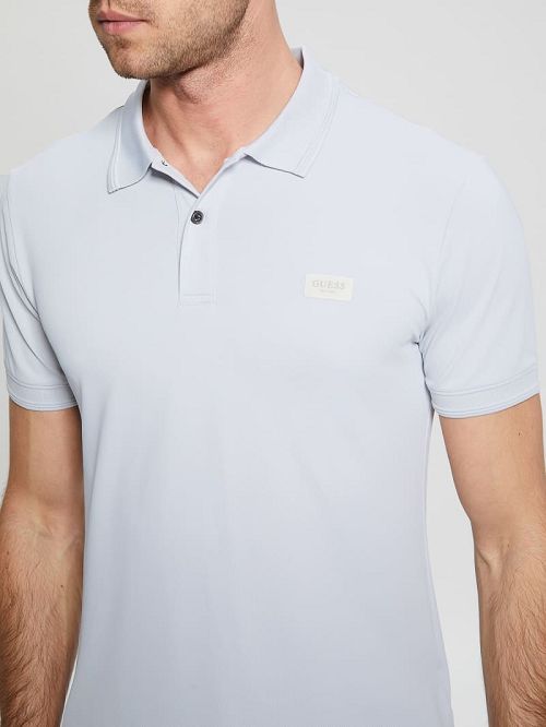 Guess Tech-Stretch Polo Gri | GUESS-SN31186