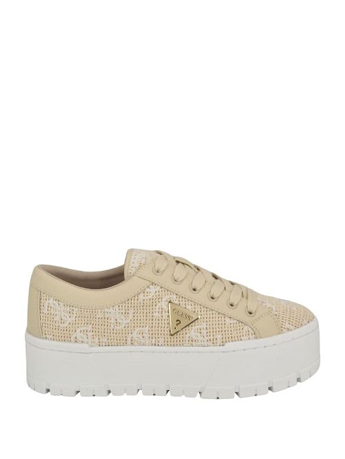 Guess Tesie Platform Sneakers Bej | GUESS-SN29551