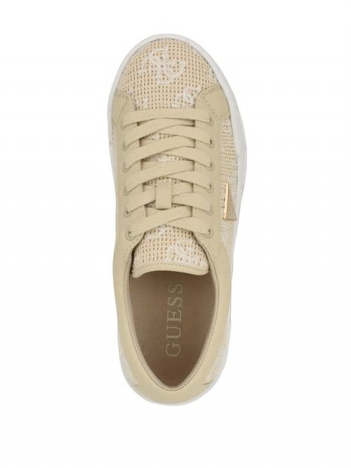 Guess Tesie Platform Sneakers Bej | GUESS-SN29551
