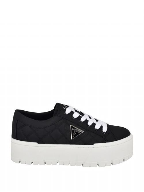Guess Tesie Quilted Platform Sneakers Negrii | GUESS-SN29526
