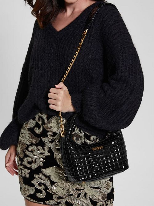Guess Tia Hobo Bag Negrii | GUESS-SN29076