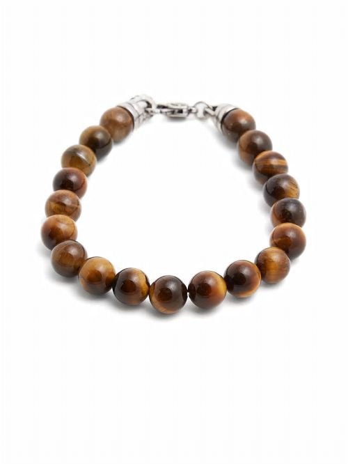 Guess Tigereye Beaded Bracelet Maro | GUESS-SN31830