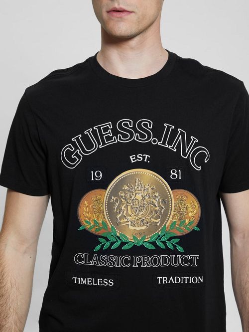 Guess Timeless Tee Negrii | GUESS-SN30554