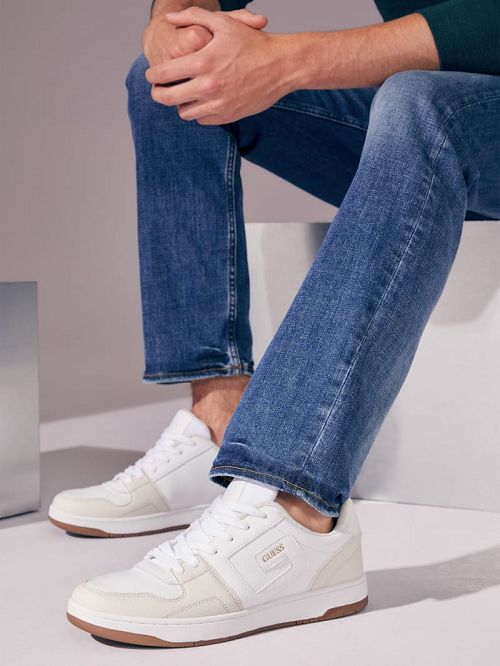 Guess Tinobal G Low-Top Sneakers Gri | GUESS-SN31875
