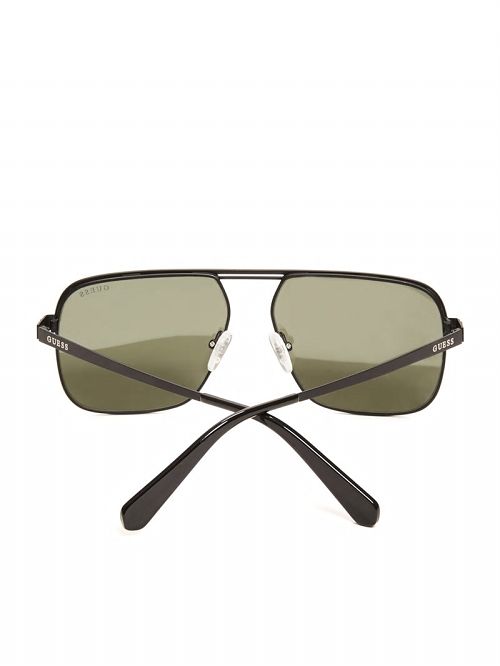 Guess Top Bar Aviator Sunglasses Negrii | GUESS-SN31822