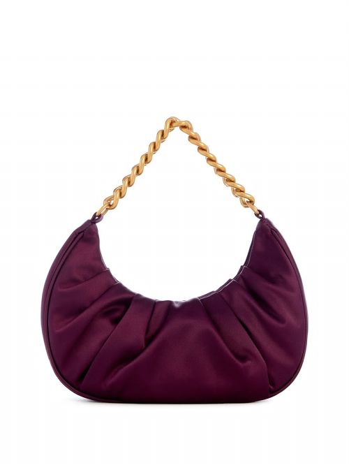 Guess Tori Satin Shoulder Bag Albastri | GUESS-SN29078