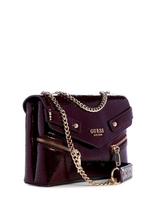 Guess Trissa Convertible Crossbody Rosii | GUESS-SN28663