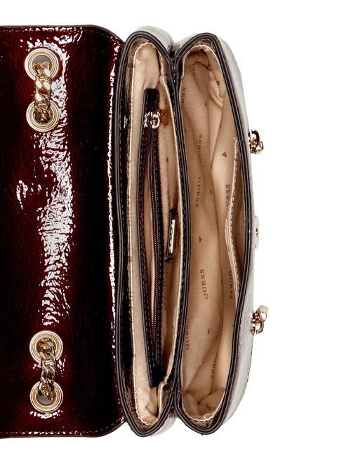 Guess Trissa Convertible Crossbody Rosii | GUESS-SN28663