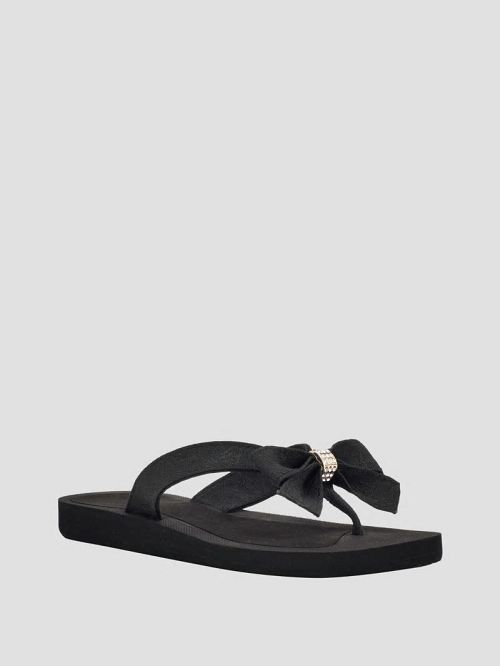 Guess Tuta Bowtie Sandals Negrii | GUESS-SN29709