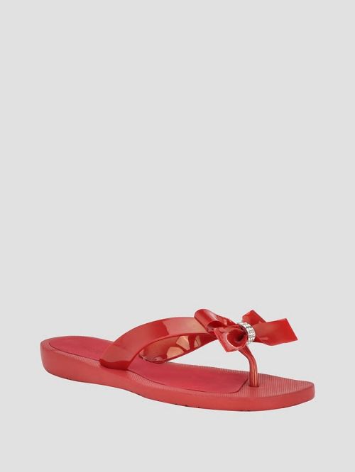 Guess Tutu Bowtie Sandals Rosii | GUESS-SN29701