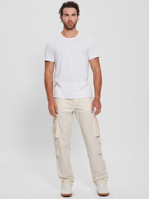 Guess Twill Cargo Relaxed Pants Albi | GUESS-SN31443