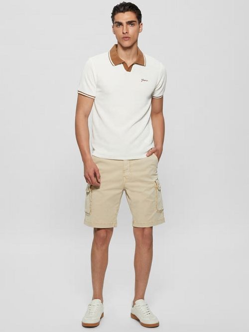 Guess Twill Cargo Shorts Bej | GUESS-SN31360