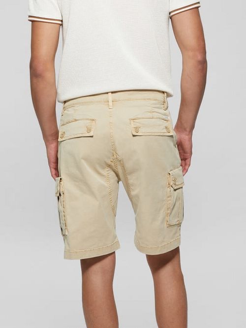 Guess Twill Cargo Shorts Bej | GUESS-SN31360