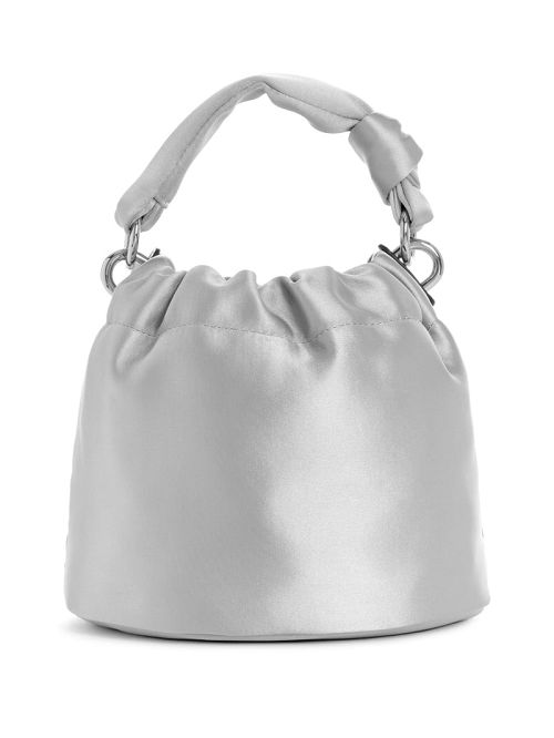 Guess Twiller Top Handle Pouch Bag Argintii | GUESS-SN28964
