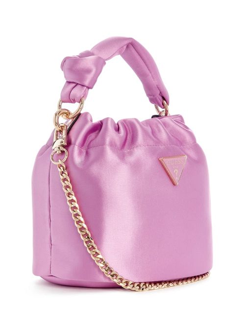 Guess Twiller Top Handle Pouch Bag Roz | GUESS-SN28973