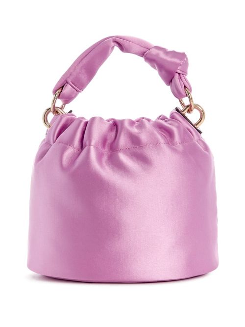 Guess Twiller Top Handle Pouch Bag Roz | GUESS-SN28973