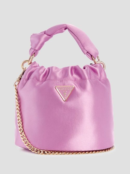 Guess Twiller Top Handle Pouch Bag Roz | GUESS-SN28973