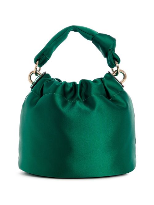 Guess Twiller Top Handle Pouch Bag Verzi | GUESS-SN28976