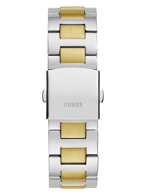 Guess Two-Tone and Blue Multifunction Watch Aurii | GUESS-SN31641