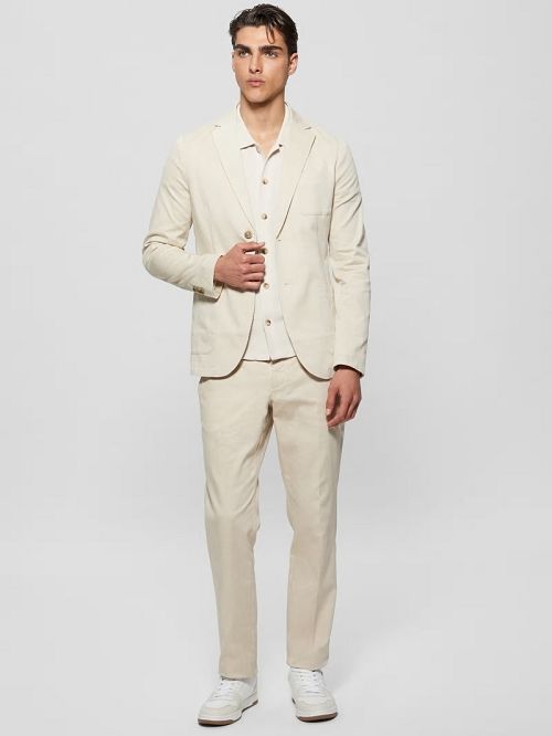 Guess Tyron Blazer Bej | GUESS-SN30766