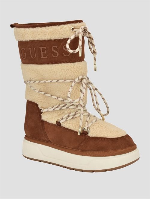 Guess Undela Sherpa Boots Albi | GUESS-SN29953