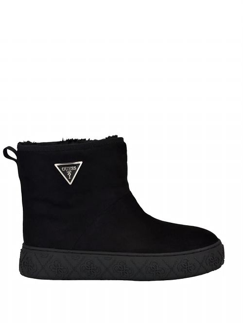 Guess Unity Fur-Lined Booties Negrii | GUESS-SN29941