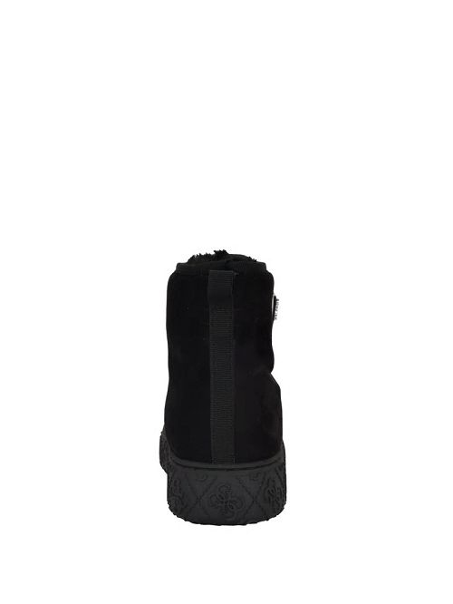 Guess Unity Fur-Lined Booties Negrii | GUESS-SN29941