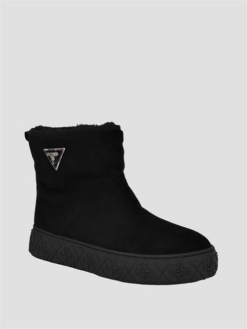 Guess Unity Fur-Lined Booties Negrii | GUESS-SN29941