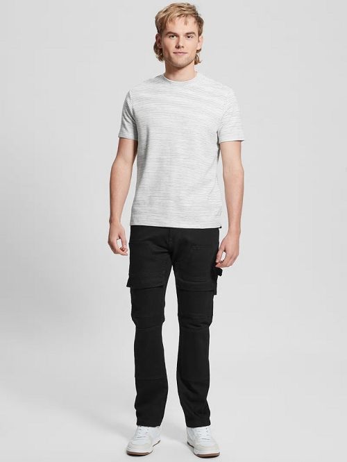 Guess Utility Cargo Jeans Negrii | GUESS-SN30382
