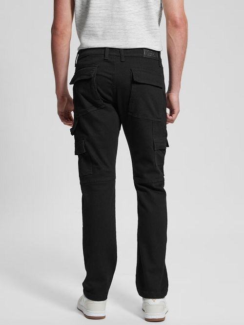 Guess Utility Cargo Jeans Negrii | GUESS-SN30382