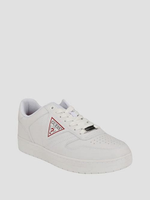 Guess Uveni Faux-Leather Sneakers Albi | GUESS-SN31884